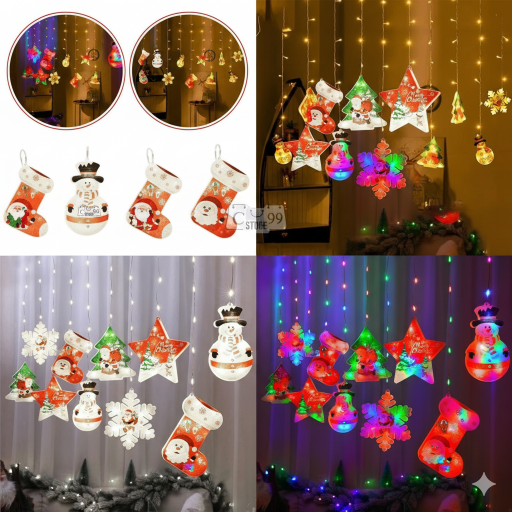 🎅 Decoraciones Navideñas con Luz LED